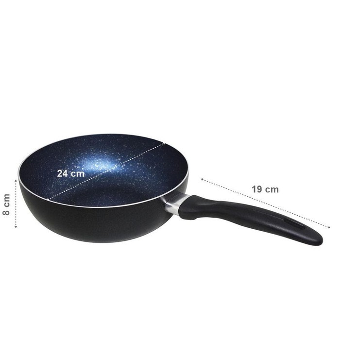 Maxim Val 24 Deep Wok. Panci Wok Serbaguna  24 Cm. Baru