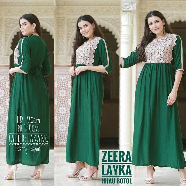 DASTER ARAB SUZAN KELELAWAR | MODEL KAFTAN | SANTUNG SUPER GRADE A ADEM HALUS | RENDA GYPER ORI