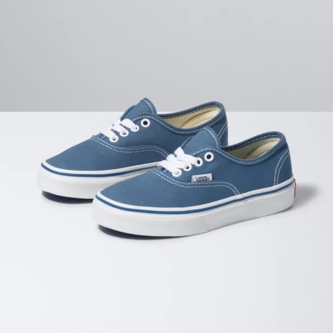 NEW Sepatu Sneakers Pria Wanita Sepatu Vans Authentic Anak Sepatu Murah Navy