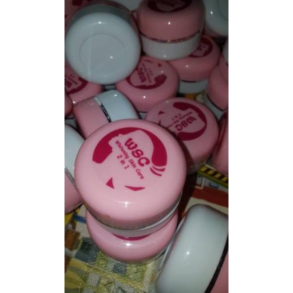 PL0 Cream WSC ( whitening Skincare) 2 in 1 30gram➲❅ (Ready)
