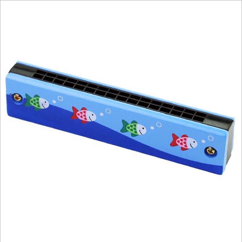 Mainan Alat Musik Harmonika Anak Harmonika karakter Warna Lucu