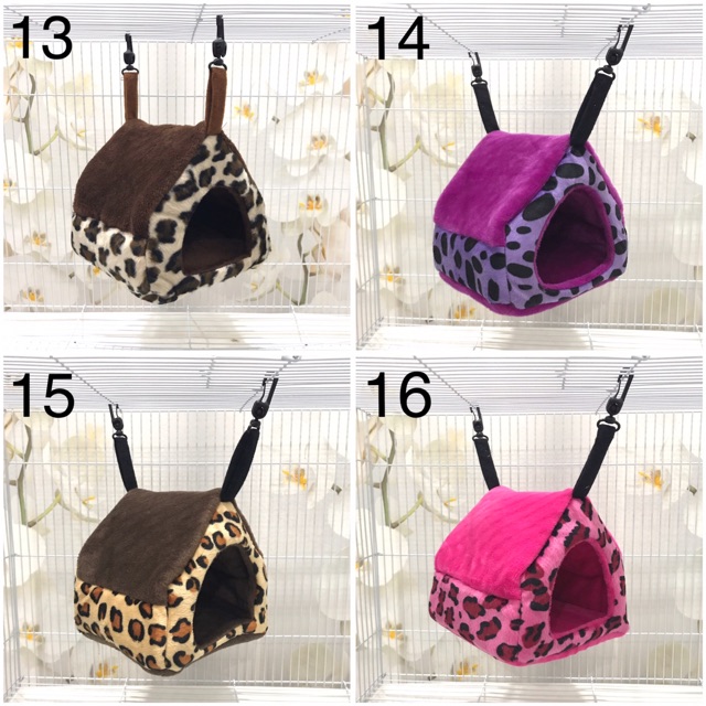 MINI TENT MOTIF POUCH SUGAR GLIDER TEMPAT TIDUR HEWAN TEMPAT TIDUR SUGAR GLIDER SLEEPING POUCH SG