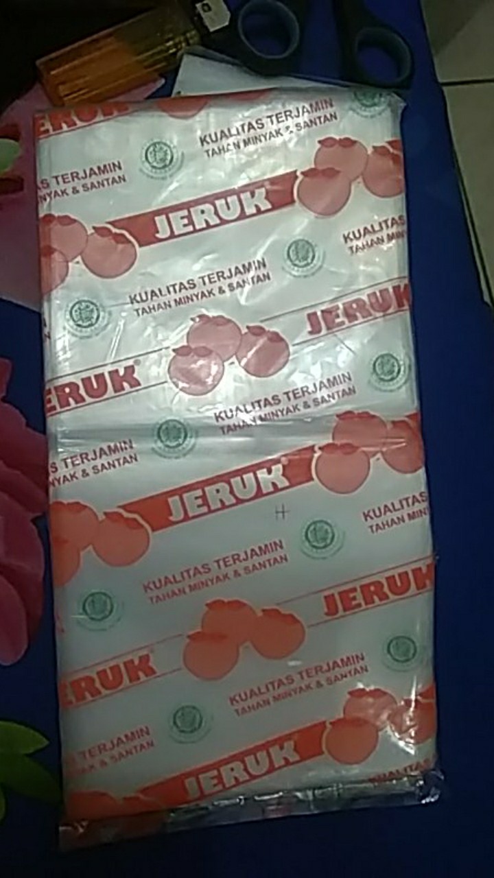Plastik Pe Cap Jeruk Ukuran 1/2 Kg (12×x24cm)