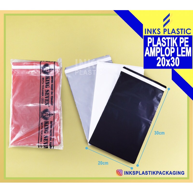 Best Seller Plastik Pe Amplop Lem 20 X 30 ( 100 Pcs ) zWGkJL0hpNwKDA
