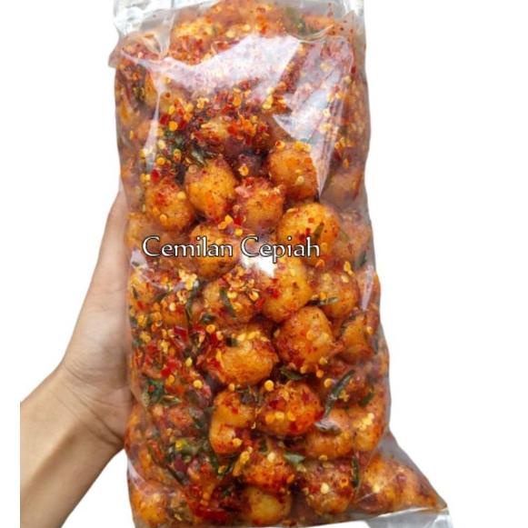 

ㅴ Siomay mini extra pedas daun jeruk 500 Gram ∞