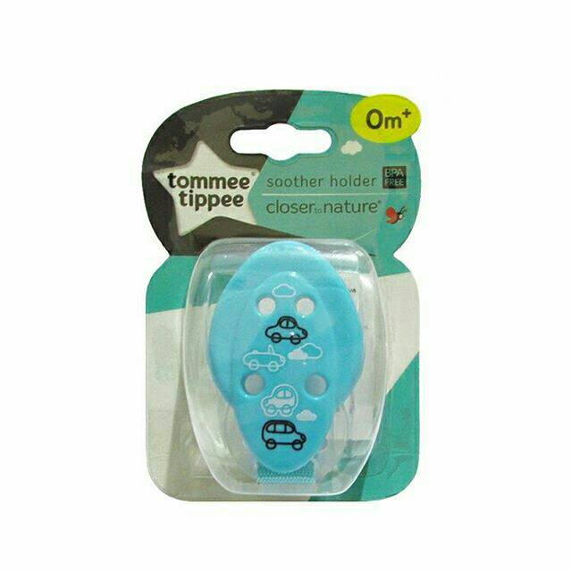 Tommee Tippee Soother Holder / Penjepit Empeng (Pink/ Blue)
