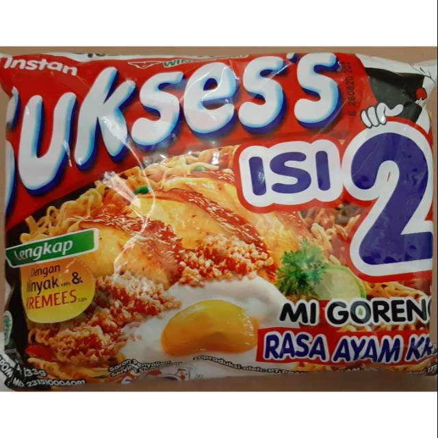 

SUKSESS MIE GORENG ISI 2 AYAM KREMES