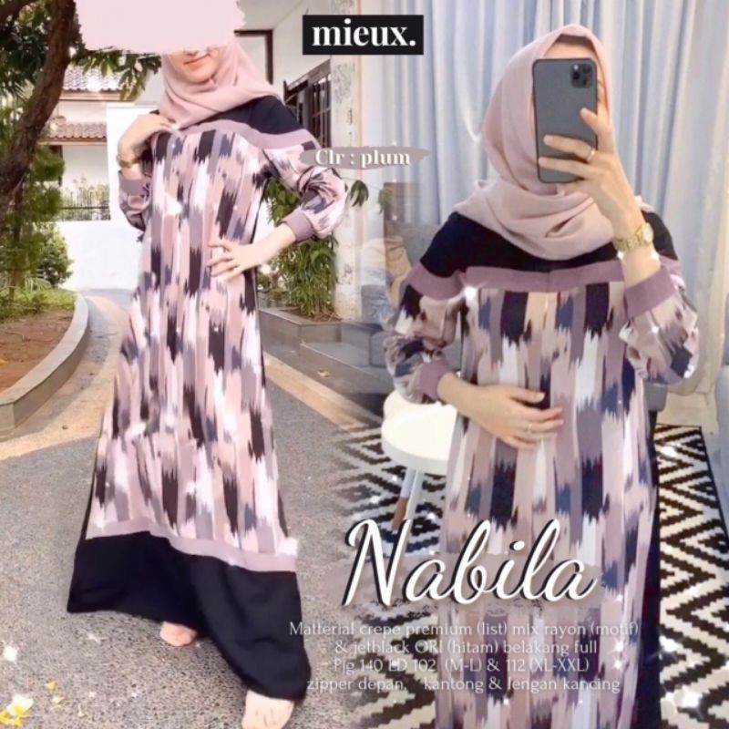 gamis Nabila original by mieux