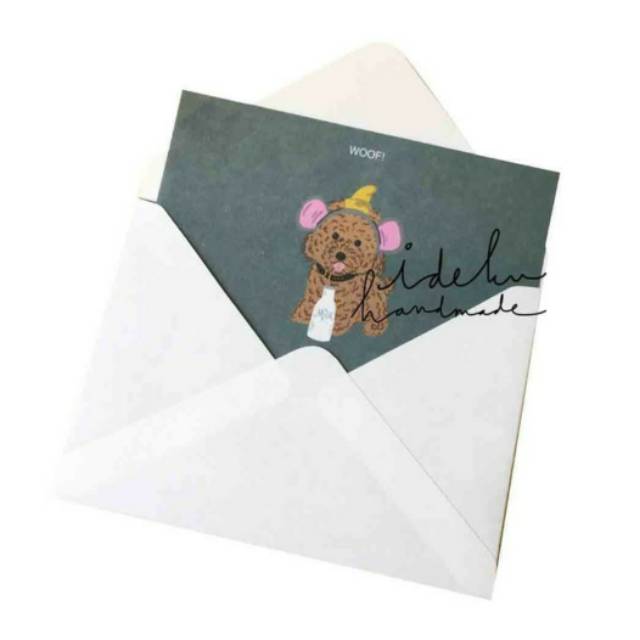 

NEW Ideku Handmade Anabul Blank Card