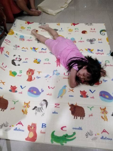 Playmat bayi 200x180 import Free bag jaminan kualitas