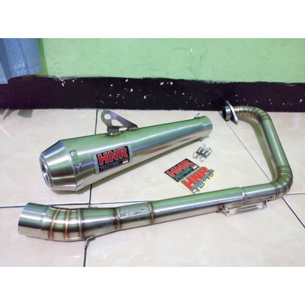 Knalpot Srambler Custom Yamaha Scorpio Z type C1 by HNR Product