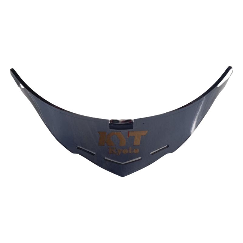 spoiler helm kyt kyoto hitam