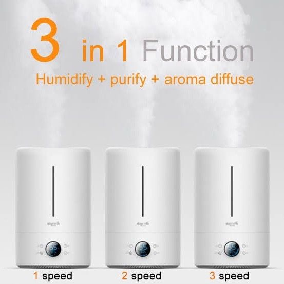 Deerma Humidifier F628 W / F628S 5L - Ultra Sonic UV Air Humidifier - Pelembab Udara