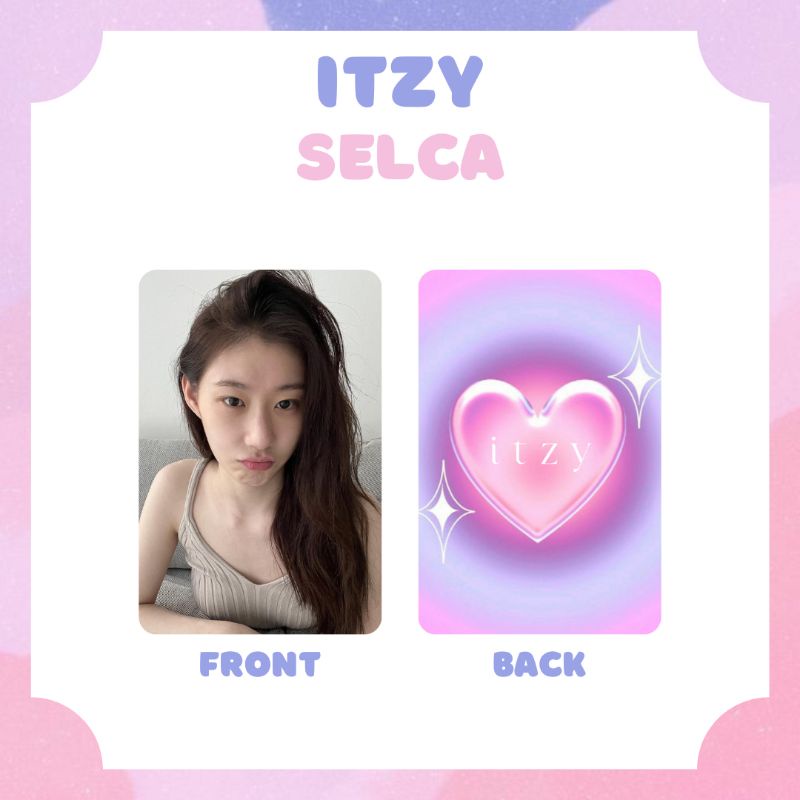 [ITZY] PHOTOCARD SELCA #3 ITZY YEJI LIA RYUJIN CHAERYEONG YUNA ‼️ BACA DESKRIPSI ‼️