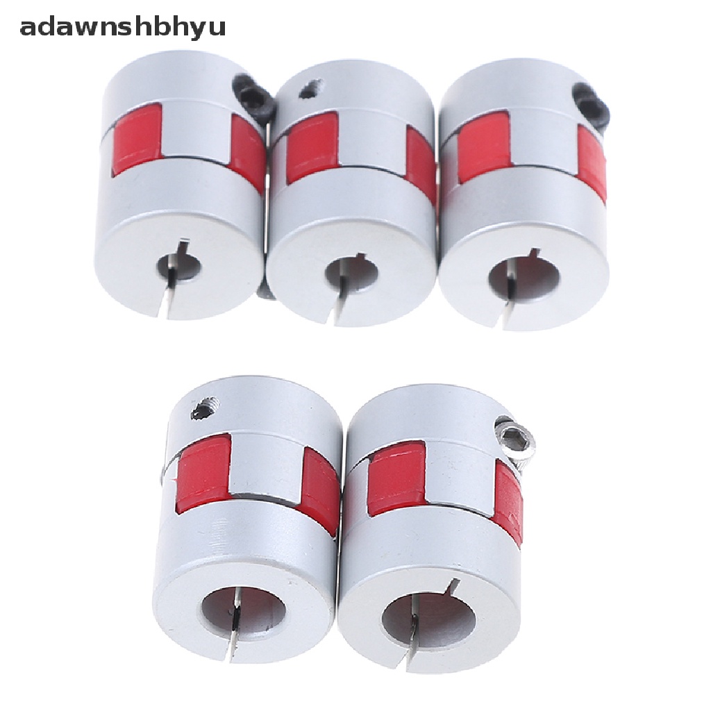 Adawnshbhyu 5-10mm D20L25 flexible jaw coupler CNC shaft spider stepper motor plum coupling