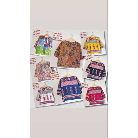 Bebatikan Jogja Atasan Wanita Batik Lengan Balon