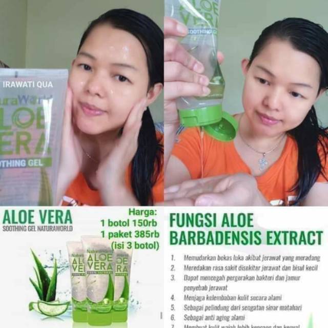 Aloevera Natura World Shopee Indonesia