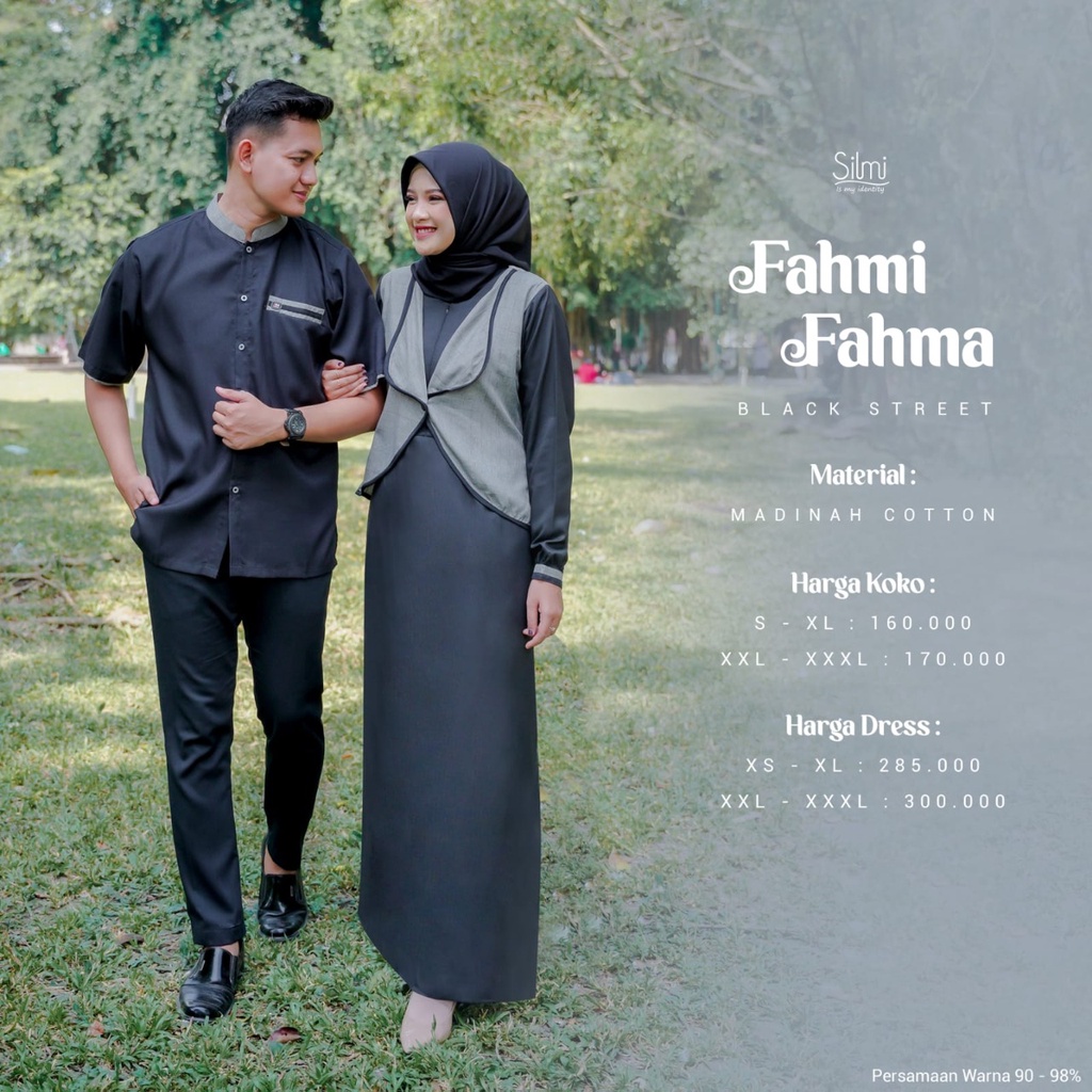 Baju Couple + Blazer Gamis Couple Branded