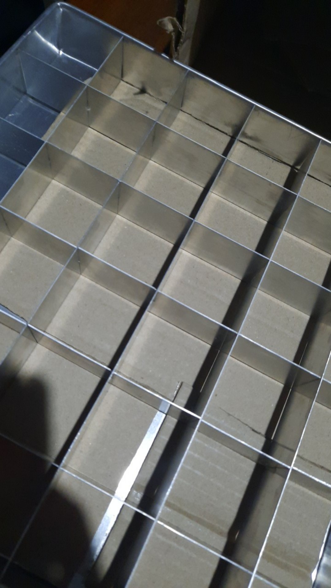 Loyang Sekat Brownies / Bolu 30 X 30 Cm