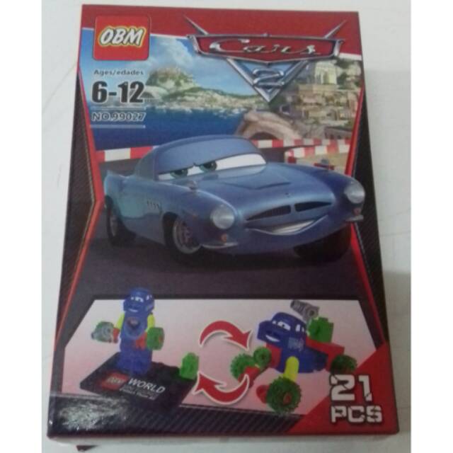 Mainan LEGO OBM CARS 2 FINN McMISSILE