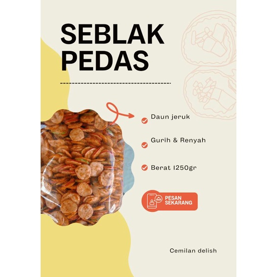 

seblak pedas 1250gr