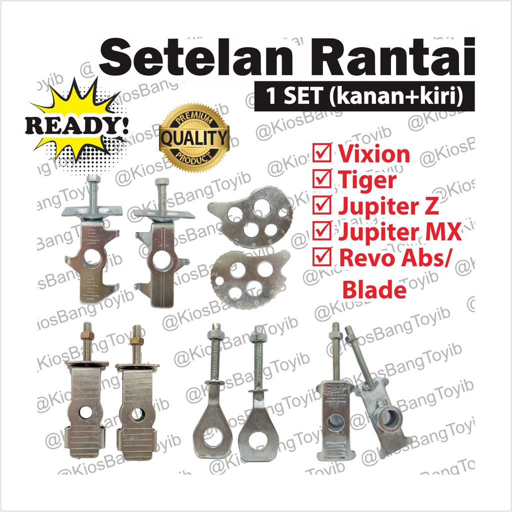 Anting Setelan Stelan Rantai Set Kanan Kiri Jup MX, Jup Z, Revo Abs, Blade, Tiger, Vixion &quot;𝐘𝐮𝐬𝐡𝐨&quot;