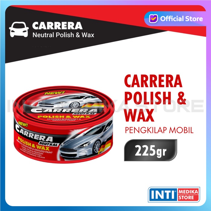 Jual Carrera - Krim Pengkilap Mobil Kendaraan Polish & Wax Neutral 225Gr #98