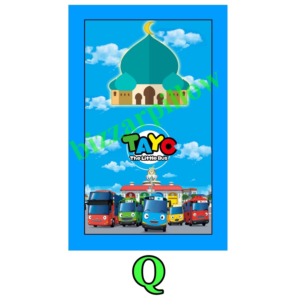 Sajadah Anak Lipat Printing Custom-Q