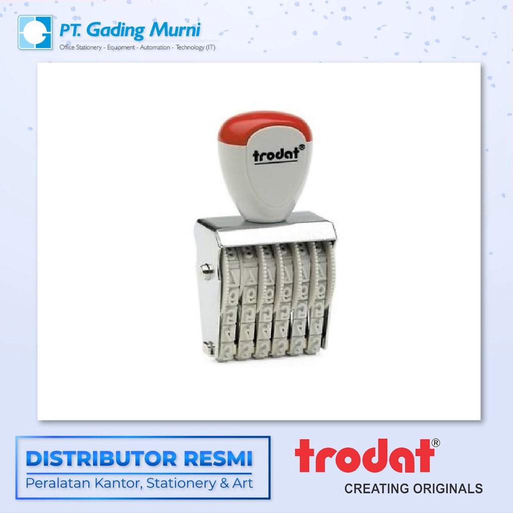 

Trodat Stempel 1556 5mm 6 digit