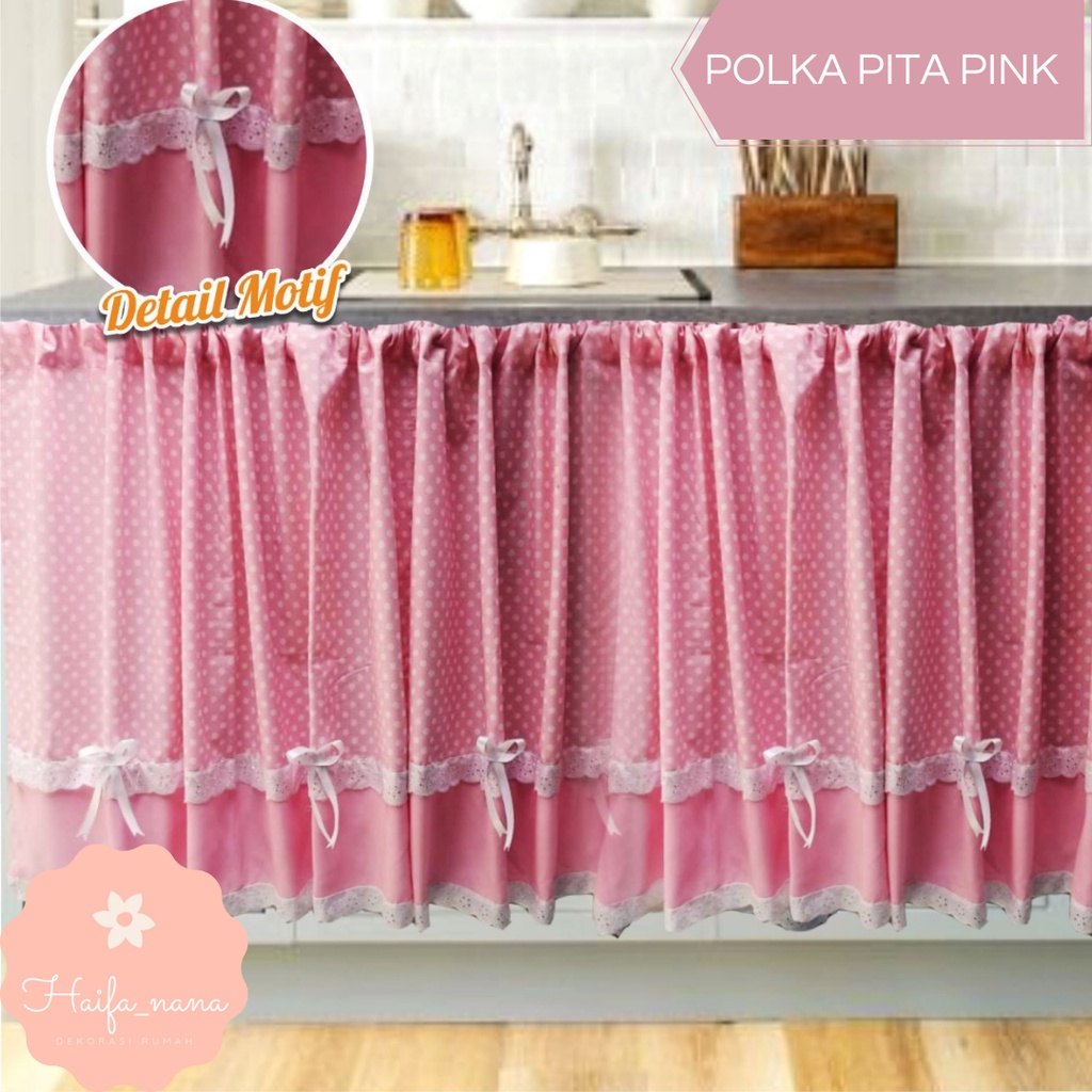 GORDEN KOLONG DAPUR POLKADOT/ TIRAI DAPUR POLKA