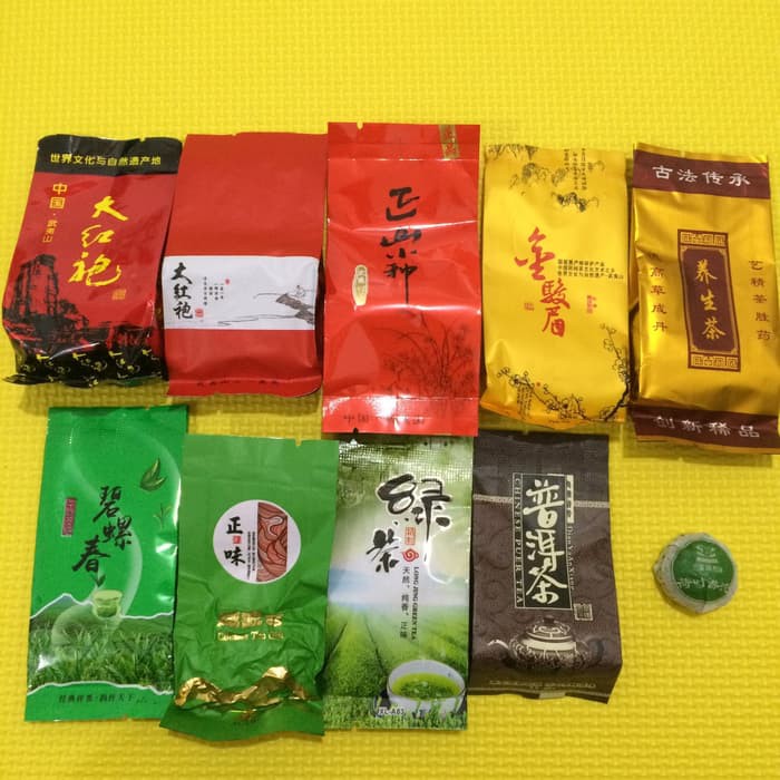 

Teh cina (chinese tea) tester (pu er- oolong- tie guan yin) - tth895