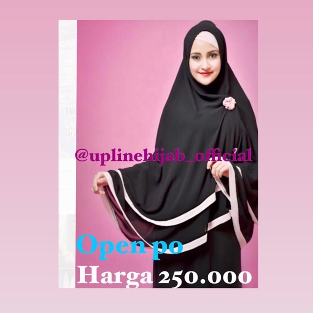 Khimar pl by upline hijab