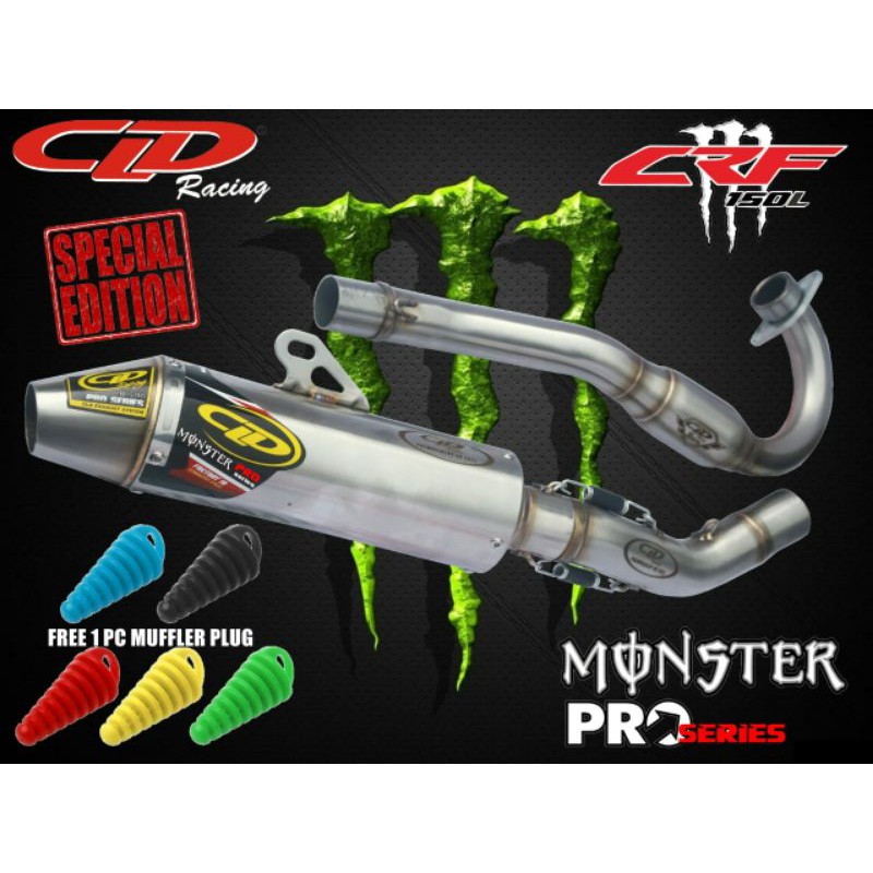 Knalpot CLD MONSTER PRO Honda CRF 150