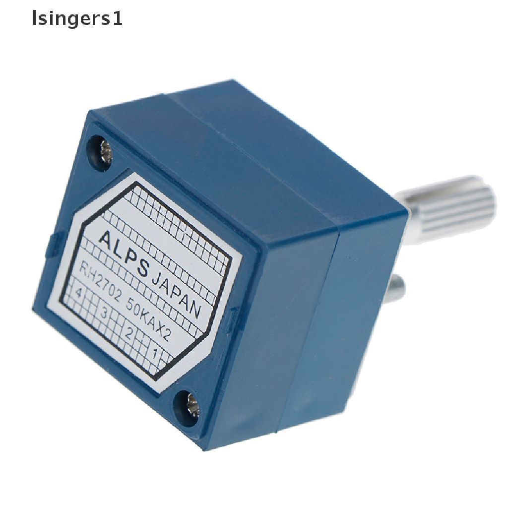 (lsingers1) 1pc potentiometer 50K log alps audio stereo Dengan Kontrol volume