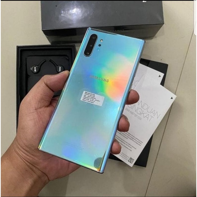 SAMSUNG NOTE 10 PLUS FULLSET MULUS NO MINUS SIGNAL AMAN FUNGSI NORMAL EX INTER