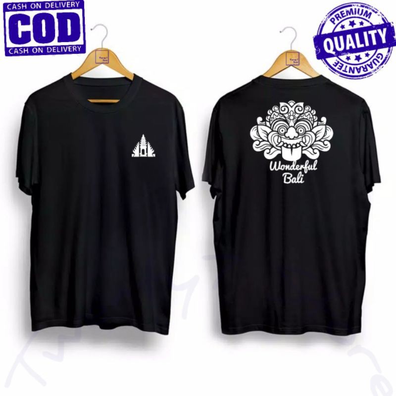 KAOS DISTRO PREMIUM WONDERFUL BALI BAJU DISTRO COWOK CEWEK
