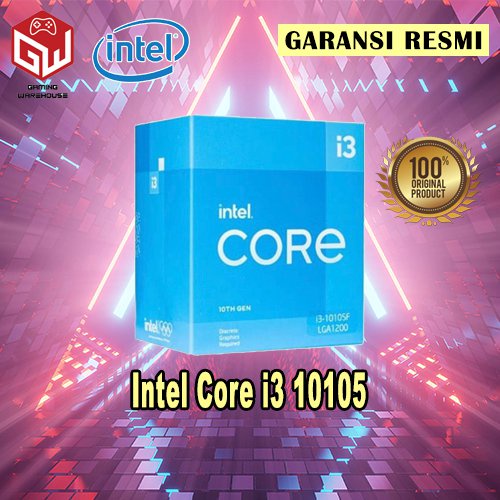 Processor Intel Core i3 10105 BOX LGA 1200 - CPU Intel i3-10105 LGA1200