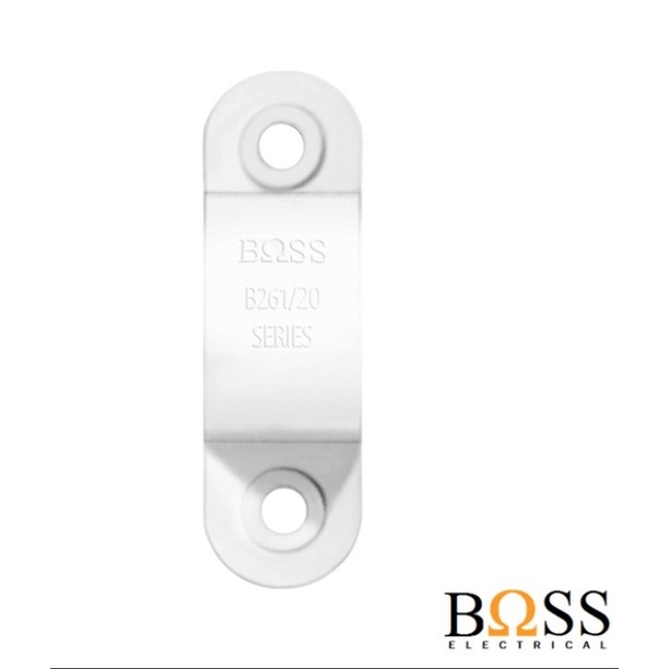 Klem Pipa Boss 20mm Putih