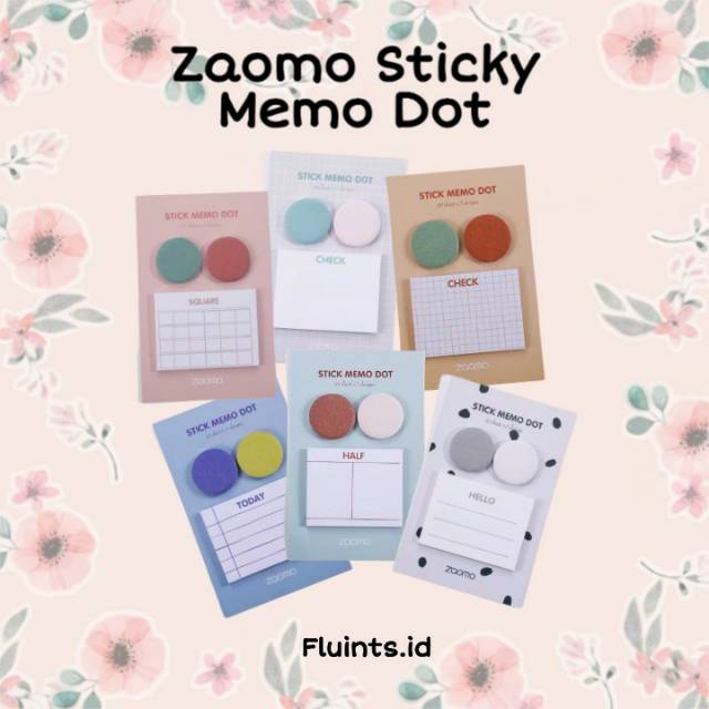 

ZAOMO STICKY MEMO DOT