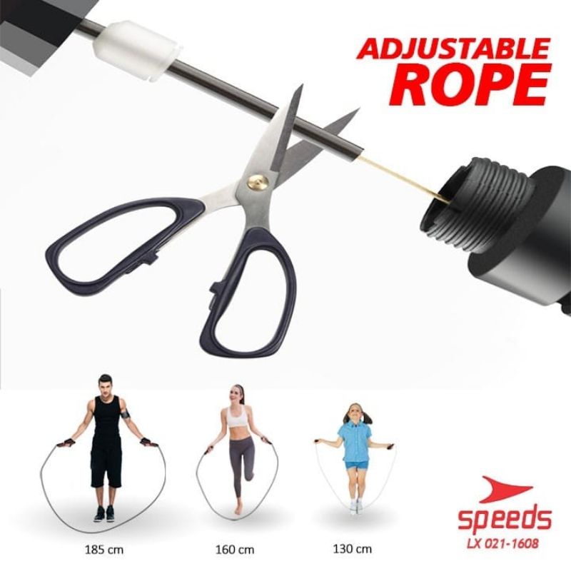 Skipping SPEEDS Alat  Lompat Tali Jump Rope / Alat Olah Raga