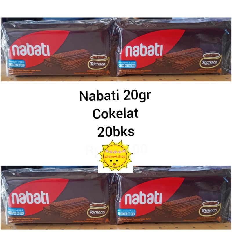 

wafer nabati cokelat 20gr (20)