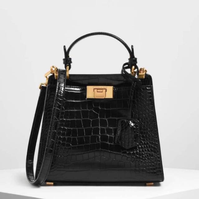 CK Croco Lock Bag