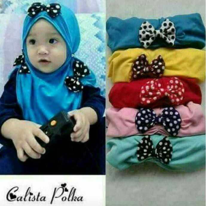 jilbab anak termurah Hijab / jilbab anak cantik murah - Merah ready stock