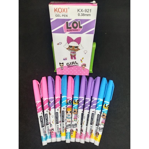 

PULEN.GEL.PEN.JEL.KLAKTER.LOL.PENA.BOLPOIN.ISI.12.pcs