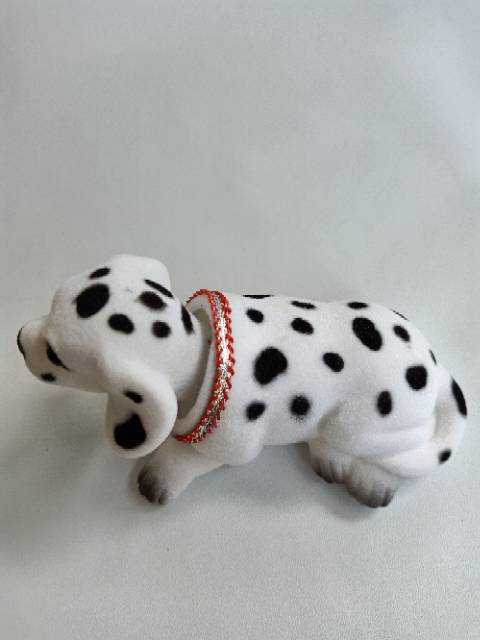 Boneka Pajangan Goyang Dashboard Mobil Dog Dalmatian Hitam Putih