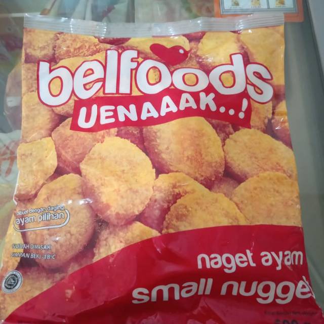 

Belfoods small nugget 500gr