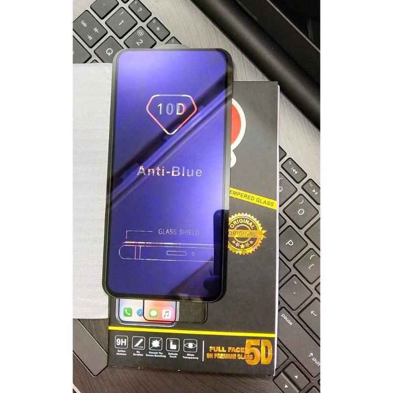 Tempered Glass Full Anti Blue Light Radiasi Oppo Reno 7 7z 7Se 7 Pro Reno 6 6F Reno 8 8 Pro+ 8T 8Z 8 Lite A16 A16s A16k A16e  A17 A17k Tg