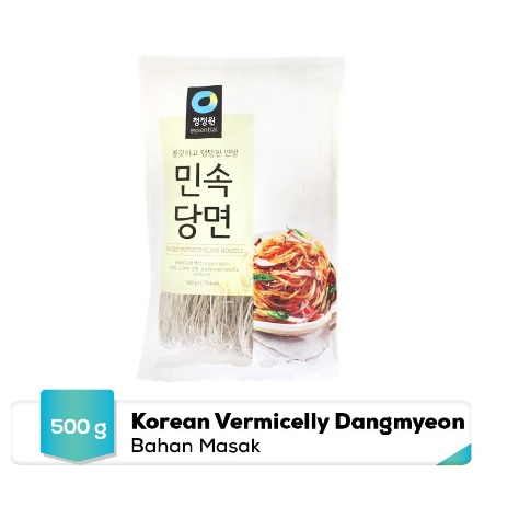 

Chung Jung One - Korean Vermicelly Dangmyeon 500gr/Noodle Japchae/Import