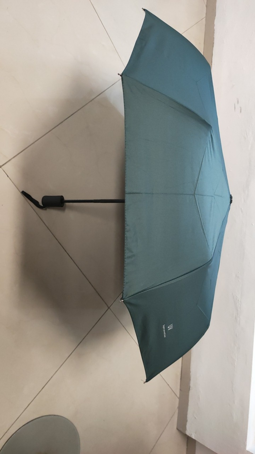 Payung Lipat Premium Anti Sinar Uv Matahari Panas Hujan Protection - Light Blue