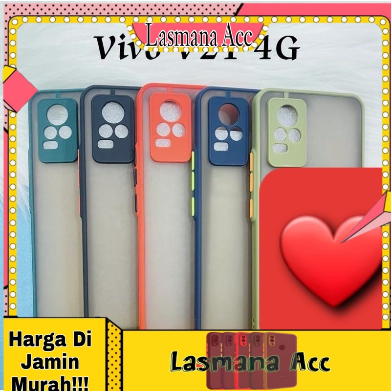 Case Vivo V21 4G My choice Original + Ring Kamera / Pelindung Kamera